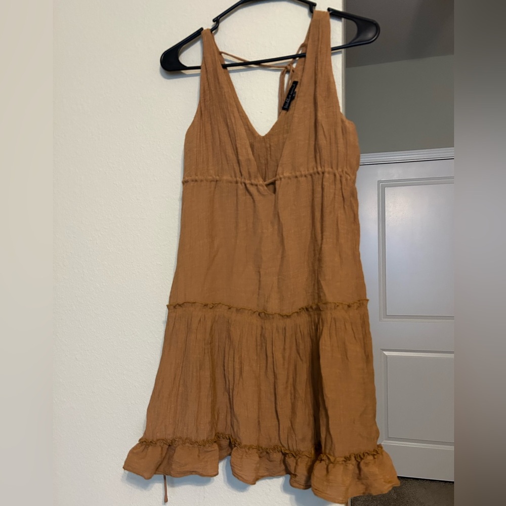 Wishlist Apparel Brown Dress with Pockets